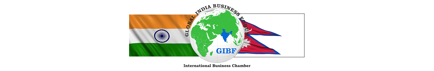 India  Nepal Business and Cultural Council and GIBF logo 